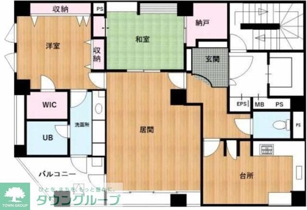 プレイスカサレリアの物件間取画像